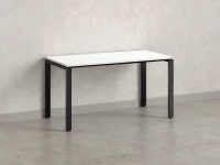 Стол прямой на П-образных опорах 1200x600x750 RM001-12x6 Белый/Черный