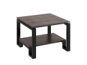Журнальный стол с полкой 700x800x550 RM181-7x8 Дуб Апрельский шоколад/Черный