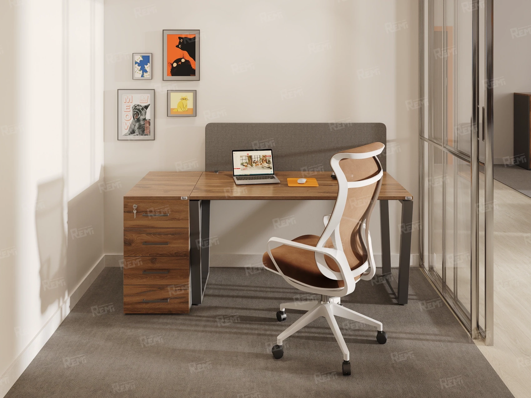 Серия РЕМИ МЕТАЛ | REMI METAL - в цвете: Дуб Юстус/Серый