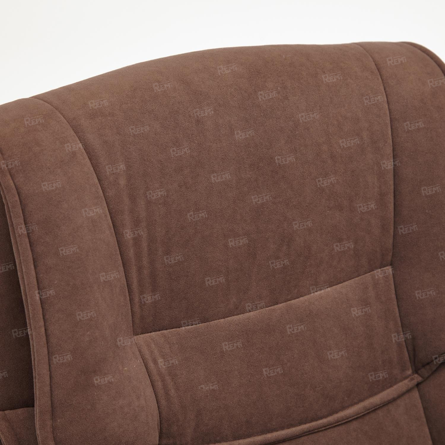 Кресло OREON Коричневый/Коричневый, Флок (арт. 13776)