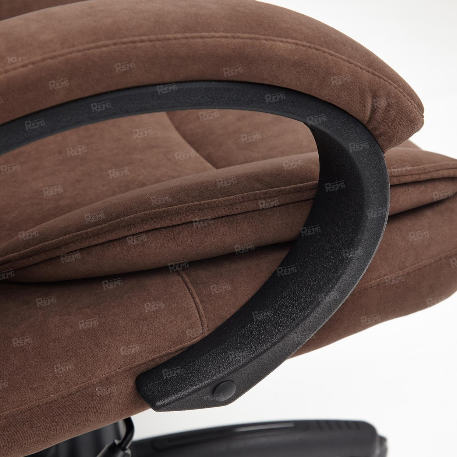 Кресло OREON Коричневый/Коричневый, Флок (арт. 13776)
