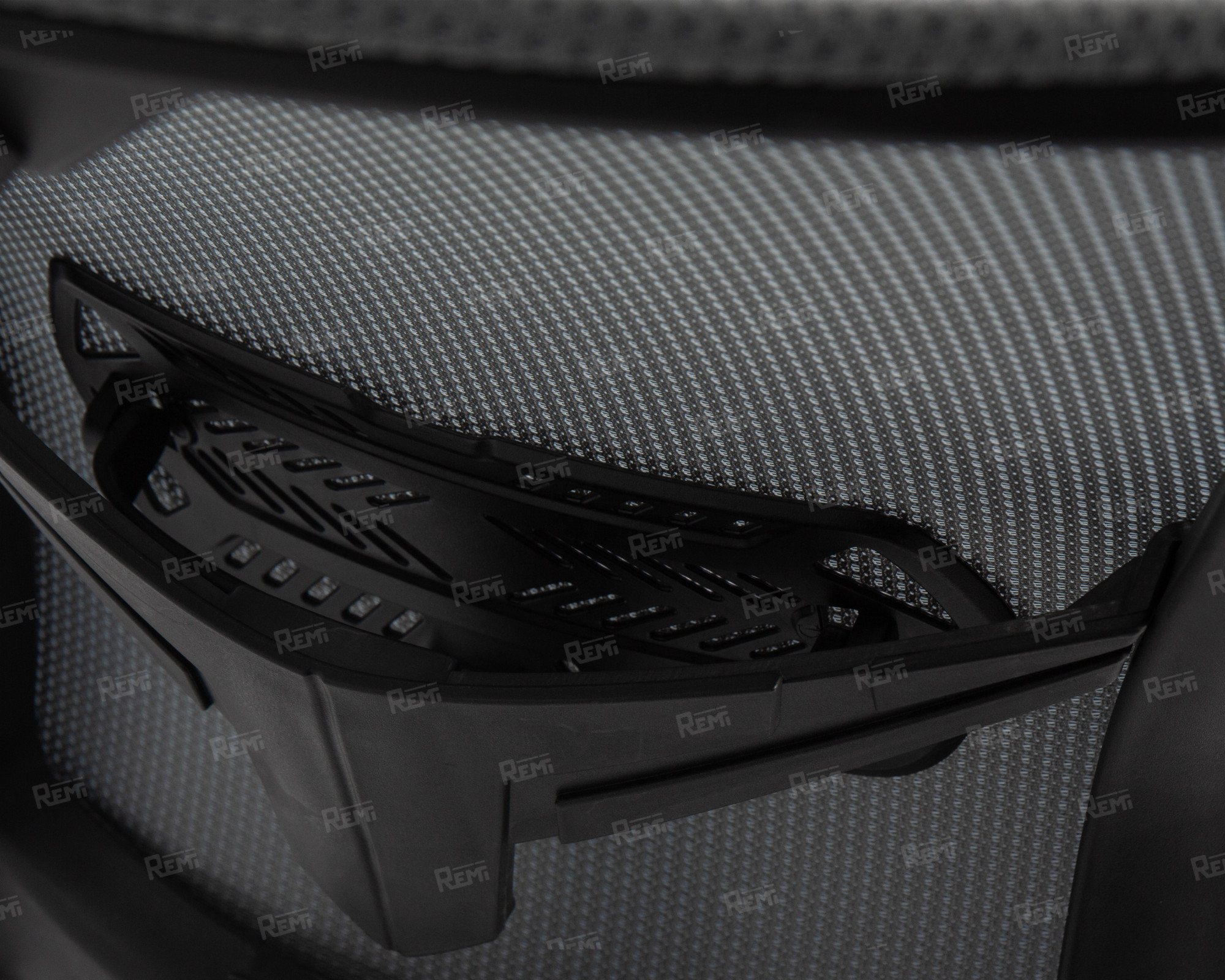 NIXON, цвет сиденья чёрная и серая сетка, цвет основания чёрный (арт. LMR-121B)