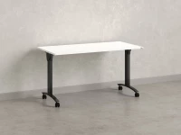 Стол складной, мобильный 1400x700x750 RM011-14x7 Белый/Черный