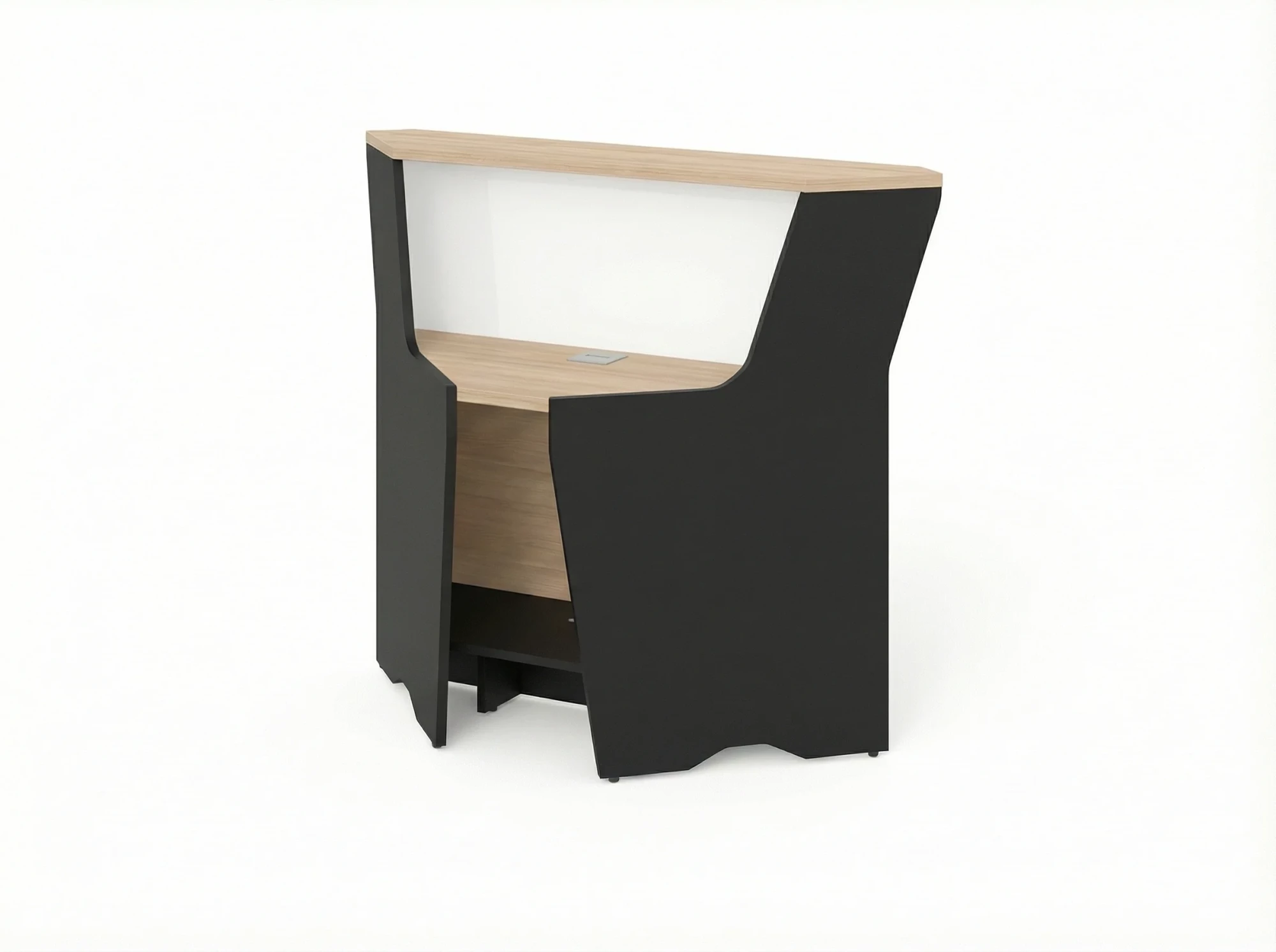 BRL RB080-99х99 Модуль угловой, высокий 994х994х1175 Акация/Черный