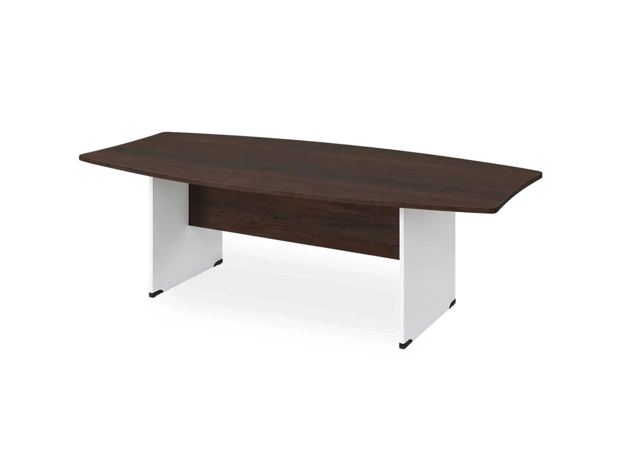 BRL RB006-240х120 Конференц-стол на панельном каркасе 2400х1200х740 Венге/Белый