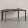 Стол угловой, П-опора, правый 1400x600/900x750, RM052-14x6-9 Дуб Апрельский шоколад/Серый