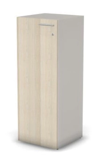 Шкаф узкий RAC051 закрытый левый с замком 45,1x44,8x119,8см Сосна Аланд/Серый камень, Серия Аккорд / Accord. Серия Аккорд / Accord. Серия Аккорд / Accord