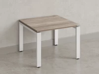 Журнальный стол с полкой 1000x600x550 RM183-10x6 Дуб Маувелла/Белый