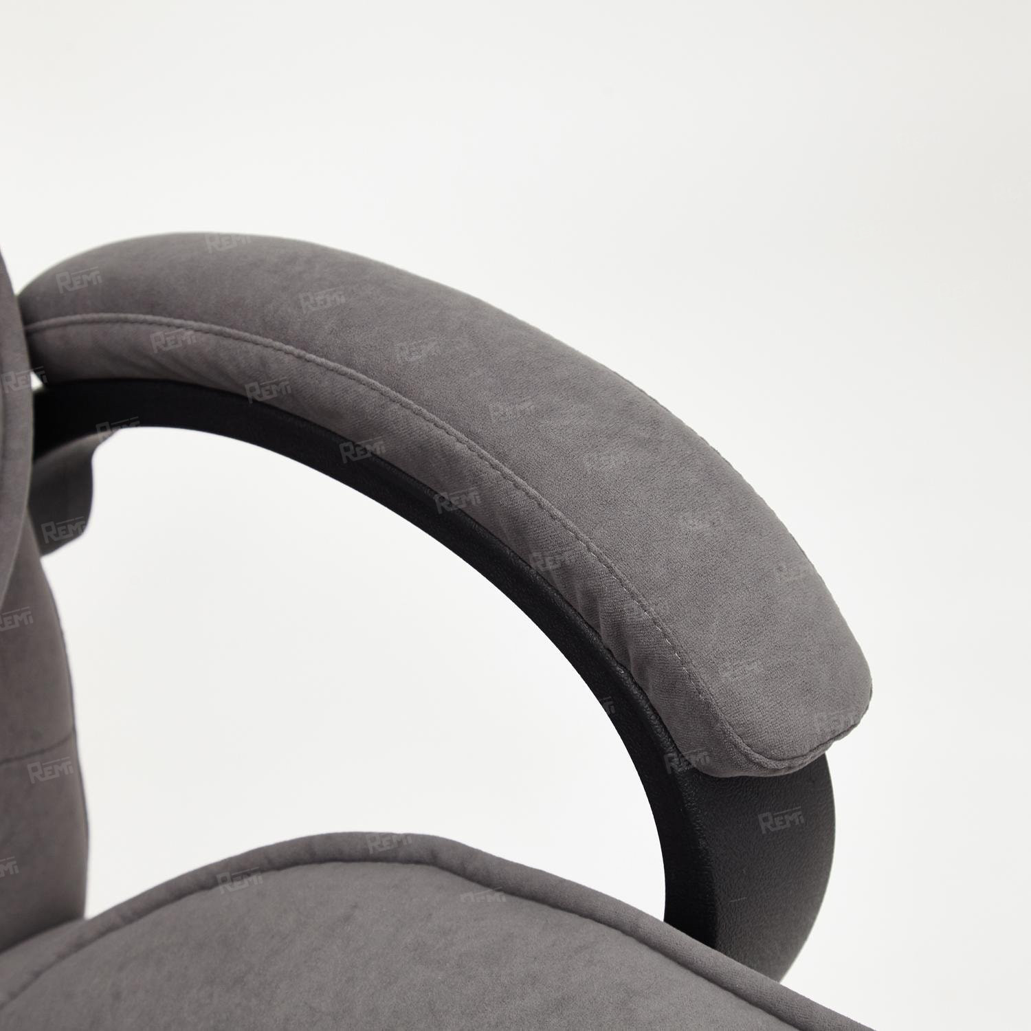 Кресло OREON Серый/Серый, Флок (арт. 13777)