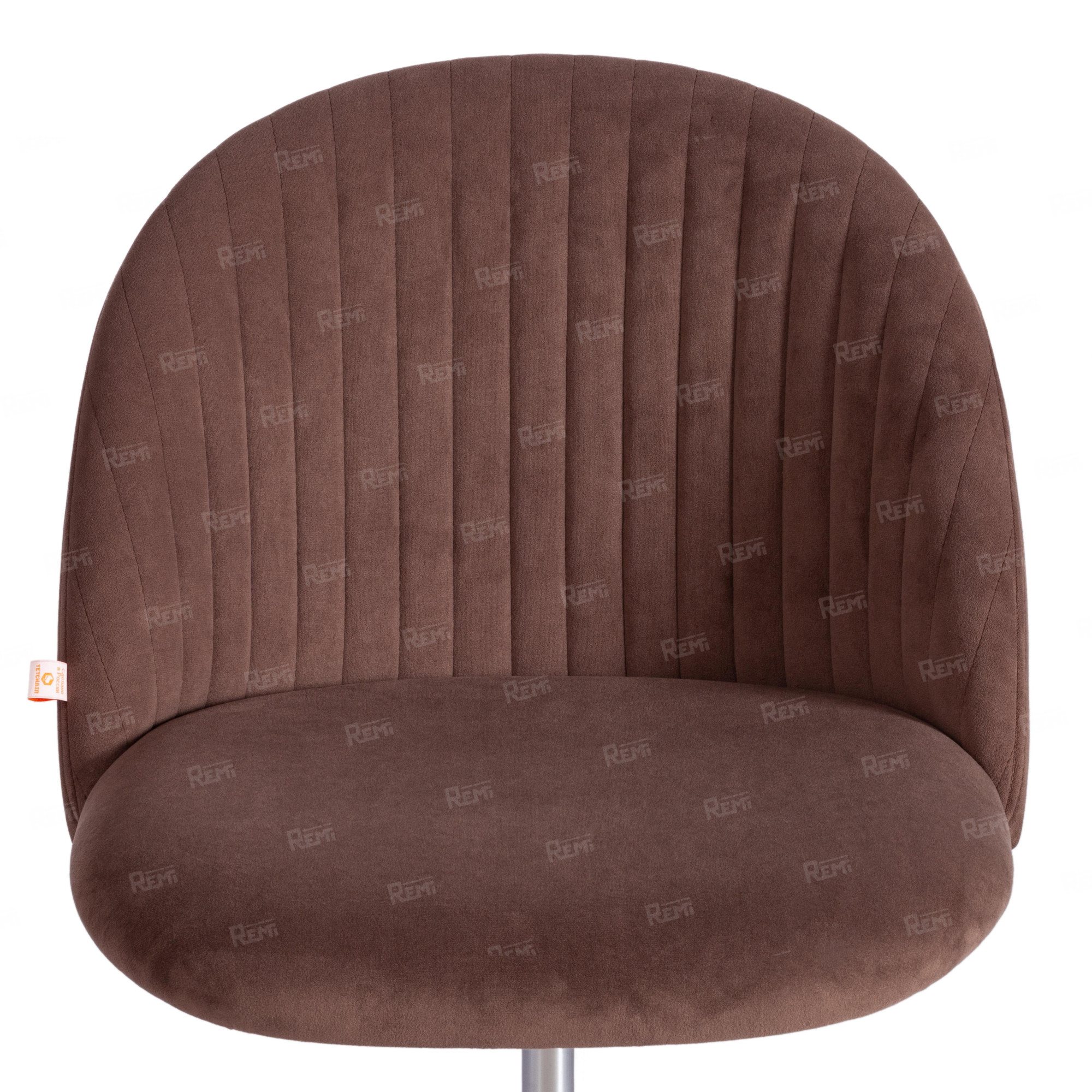 Кресло MELODY Коричневый/Коричневый, Флок (арт. 15051)