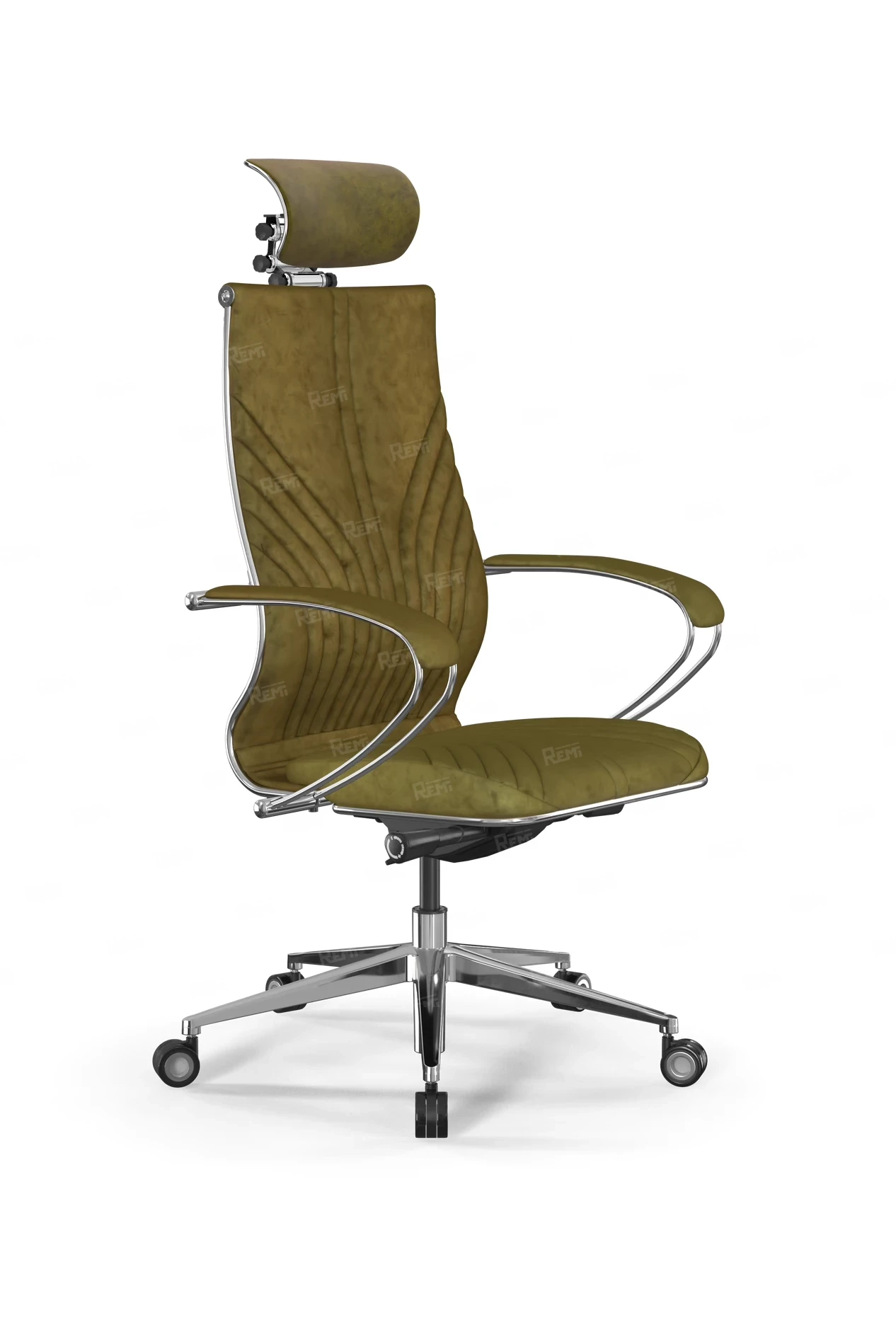 Кресло Samurai B2-13K Оливковый