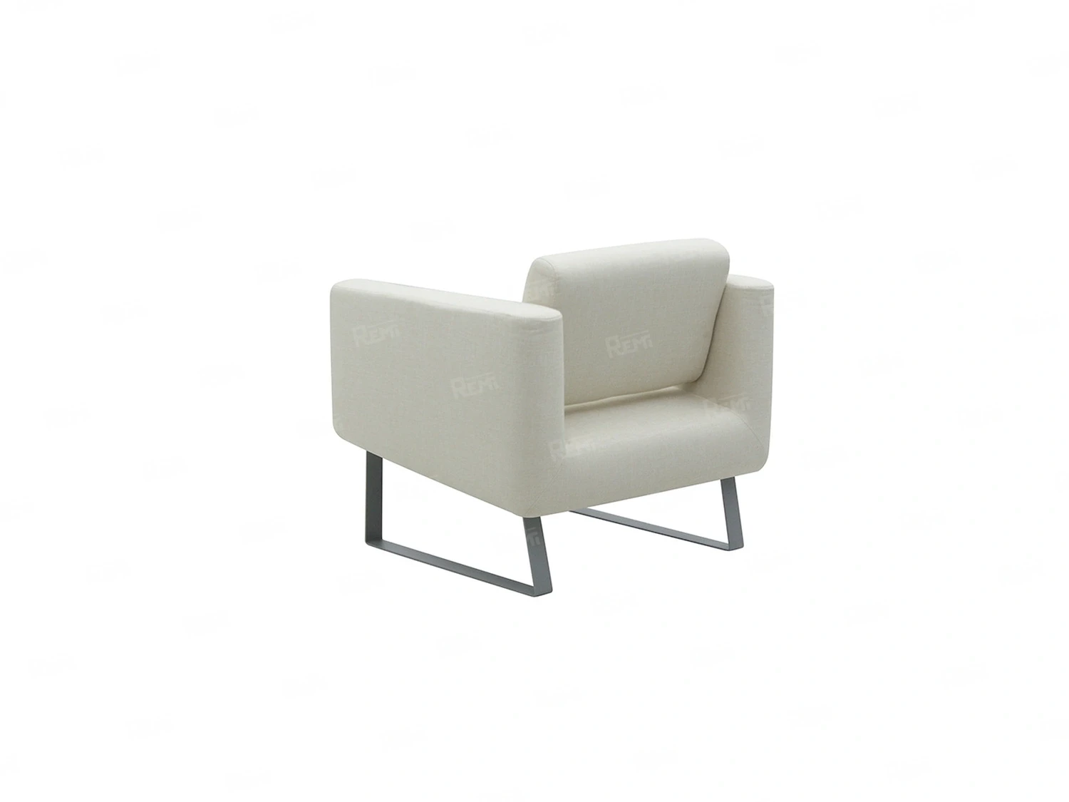 Кресло Орбис на 1 место цвет Белый