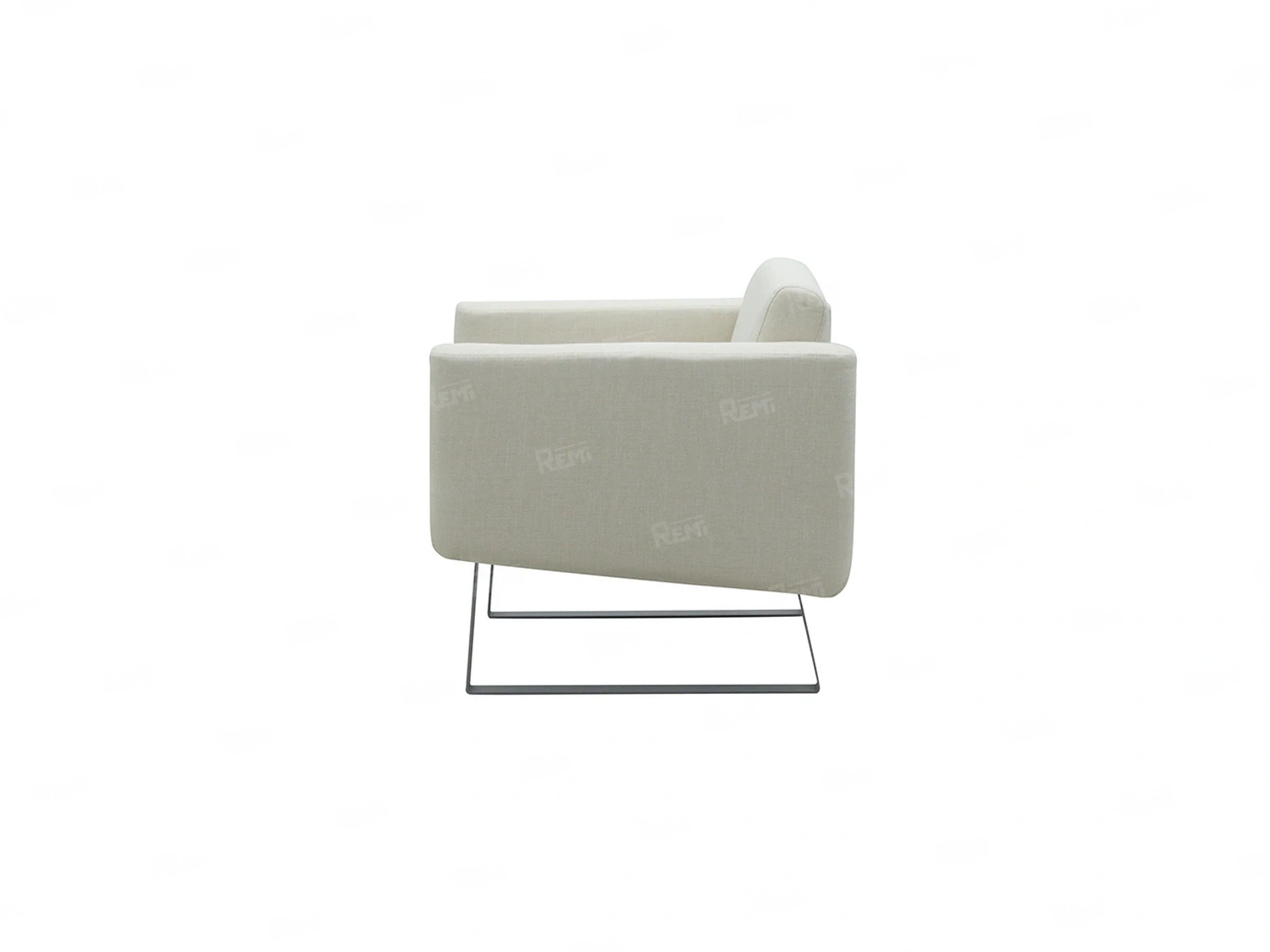 Кресло Орбис на 1 место цвет Белый