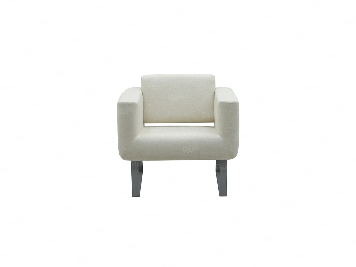 Кресло Орбис на 1 место цвет Белый