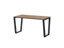 Стол прямой на U-образных опорах 1800x600x750 RM003-18x6 Дуб Юстус/Черный