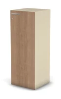 Шкаф узкий, RAC052 средний, правый с замком 45,1x44,8x119,8см Акация Шеффилд/Кашемир, Серия Аккорд / Accord. Серия Аккорд / Accord. Серия Аккорд / Accord