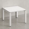 Журнальный стол с полкой 900x600x550 RM183-9x6 Белый/Белый