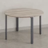 Круглый стол на П-образных опорах 1500x1500x750 RM186-15x15 Дуб Маувелла/Серый