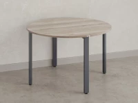 Круглый стол на П-образных опорах 1500x1500x750 RM186-15x15 Дуб Маувелла/Серый