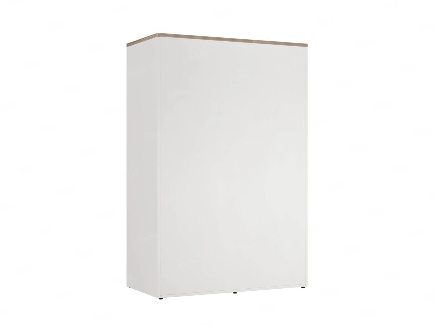 Шкаф-купе, регулируемые опоры, штанга, 1 полка 1200x600x1800 RM164-90x60 Дуб Маувелла/Белый