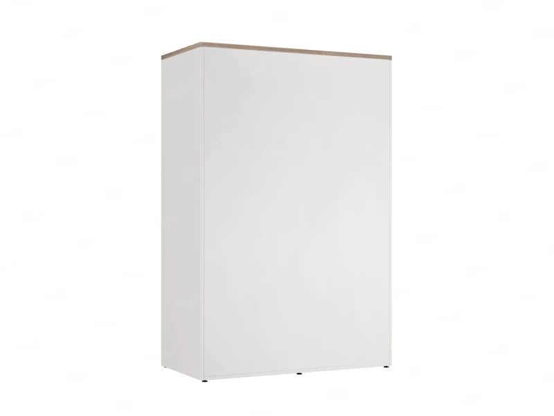 Шкаф-купе, регулируемые опоры, штанга, 1 полка 1200x600x1800 RM164-90x60 Дуб Маувелла/Белый