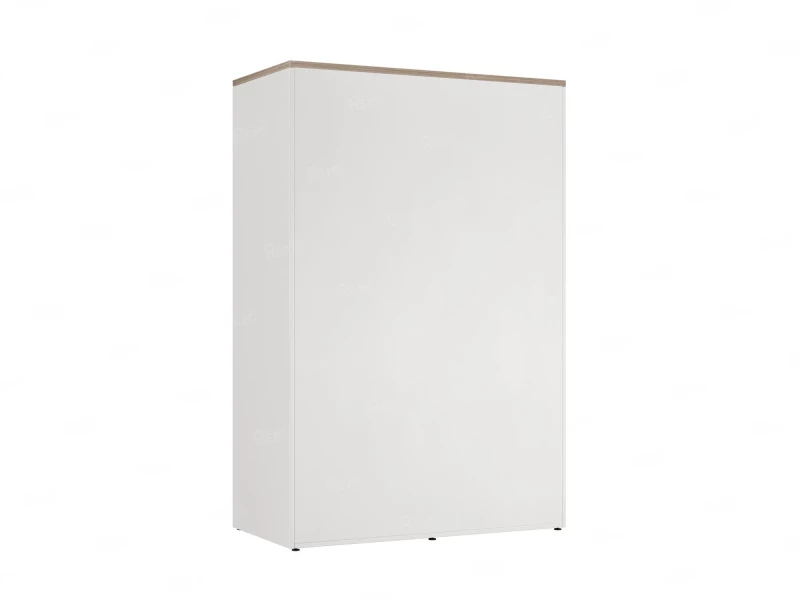 Шкаф-купе, регулируемые опоры, штанга, 1 полка 1200x600x1800 RM164-90x60 Дуб Маувелла/Белый