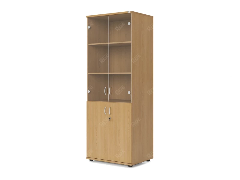 Шкаф комбинированный RLG039 700х550х1830 Бук, Серия ЛАЙТ | LIGHT