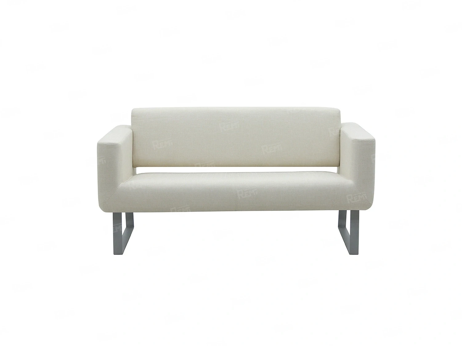 Диван Орбис на 2 места цвет Белый