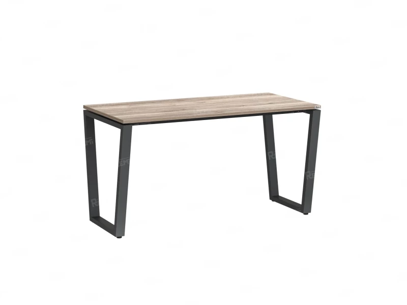 Стол прямой на U-образных опорах 800x700x750 RM003-8x7 Дуб Маувелла/Серый