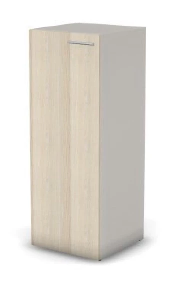 Шкаф узкий, RAC049 средний, левый 45,1x44,8x119,8см Сосна Аланд/Серый камень, Серия Аккорд / Accord. Серия Аккорд / Accord. Серия Аккорд / Accord