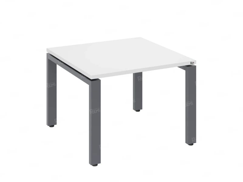 Журнальный стол с полкой 900x600x550 RM183-9x6 Белый/Серый