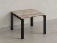 Журнальный стол с полкой 900x800x550 RM183-9x8 Дуб Маувелла/Черный