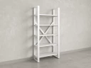 Стеллаж, 5 уровней 900x370x1920 RM131-90x37 Белый/Белый