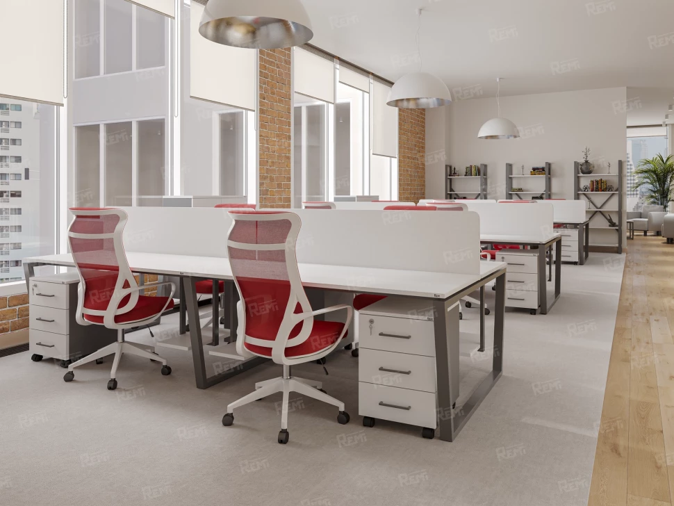 Серия РЕМИ МЕТАЛ | REMI METAL - в цвете: Белый/Серый