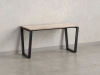 Стол прямой на U-образных опорах 800x700x750 RM003-8x7 Дуб Маувелла/Черный