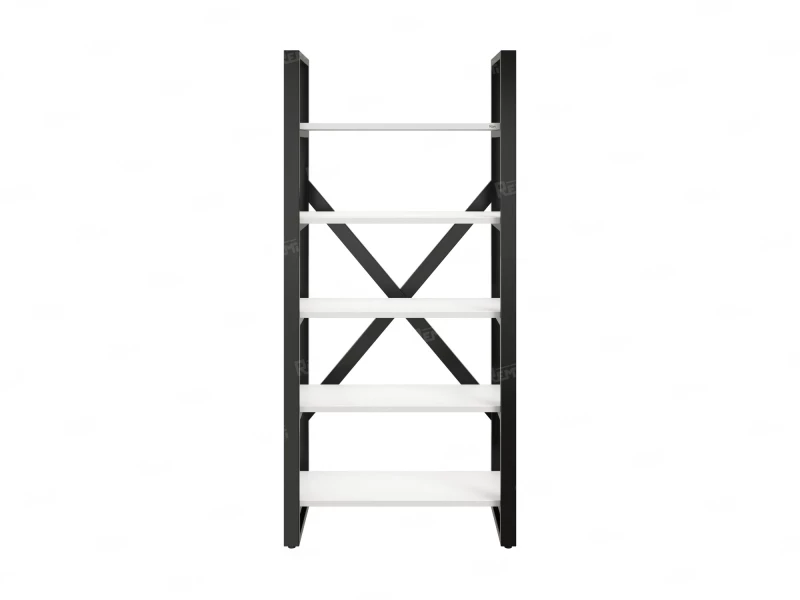 Стеллаж, 5 уровней 900x370x1920 RM131-90x37 Белый/Черный
