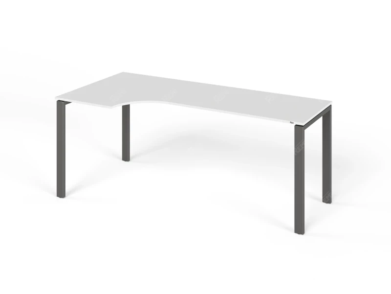 Угловой стол RLG016 180x90x75 Белый, Серия ЛАЙТ | LIGHT