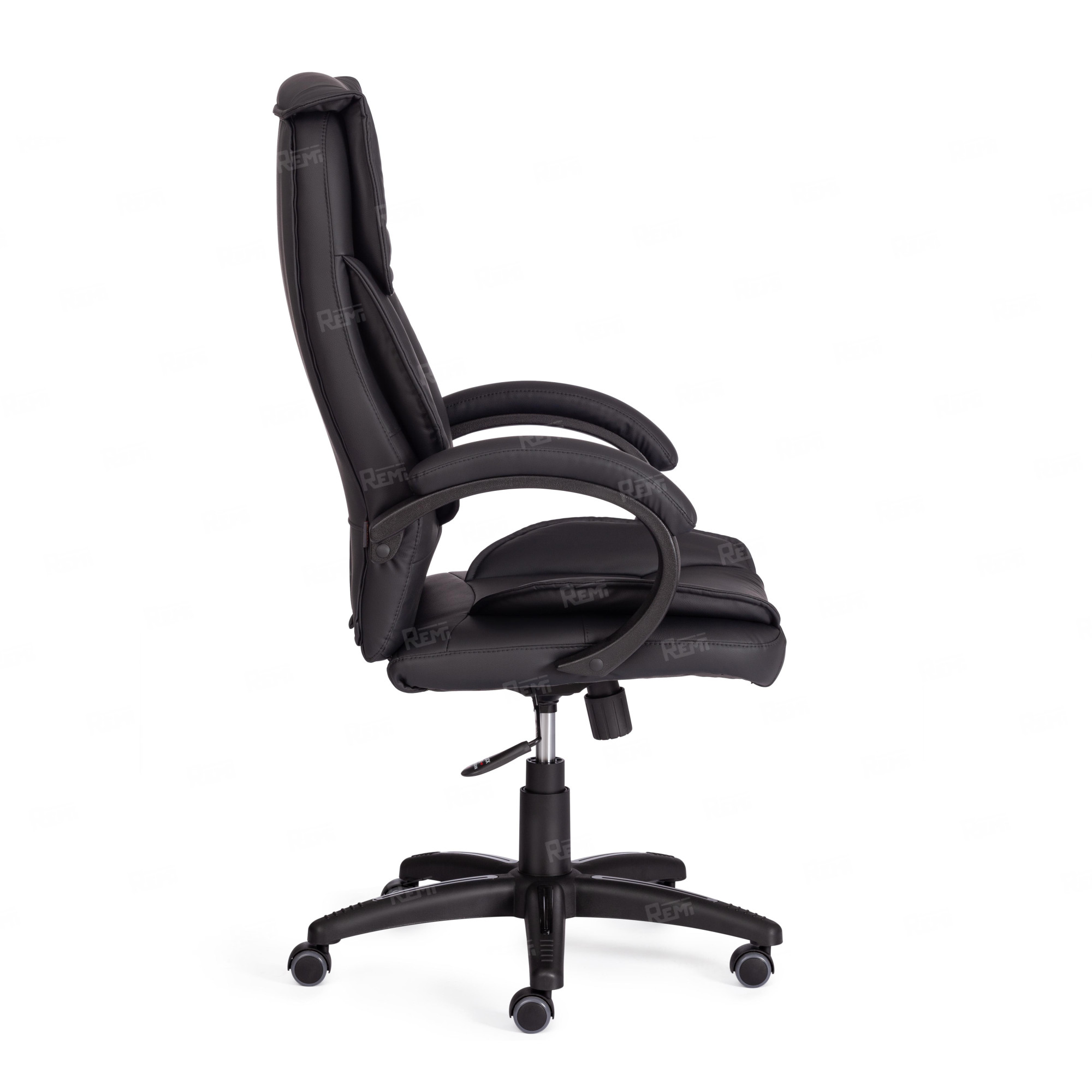 Кресло OREON Черный/Черный, Экокожа (арт. 21157)