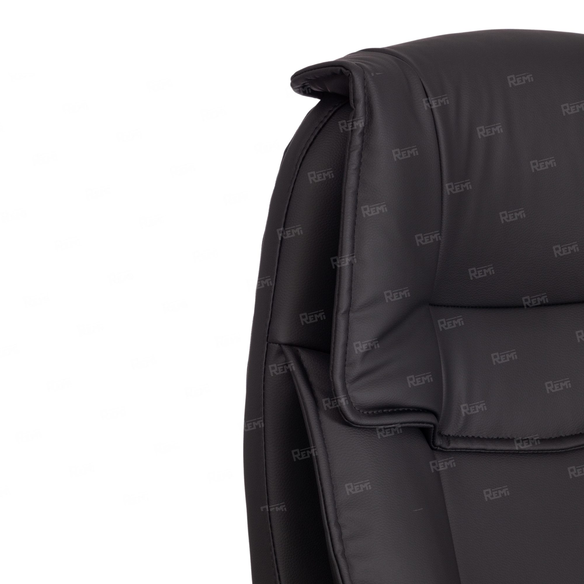 Кресло OREON Черный/Черный, Экокожа (арт. 21157)