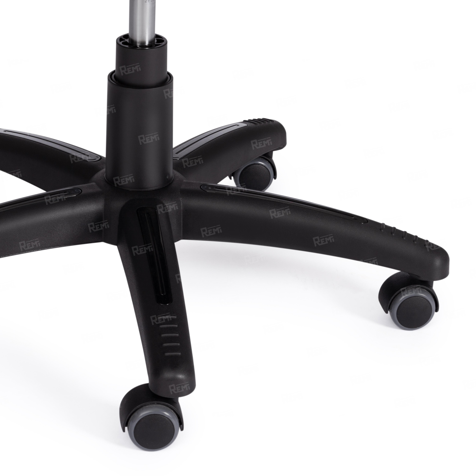 Кресло OREON Черный/Черный, Экокожа (арт. 21157)