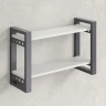 Полка настенная 900x200x500 RM194-90x20 Белый/Серый