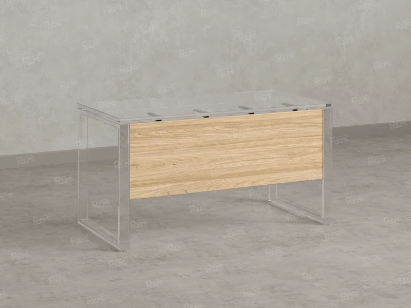 Нижний подвесной ЛДСП экран 1200x16x430 RM202-120x43 Вяз Швейцарский