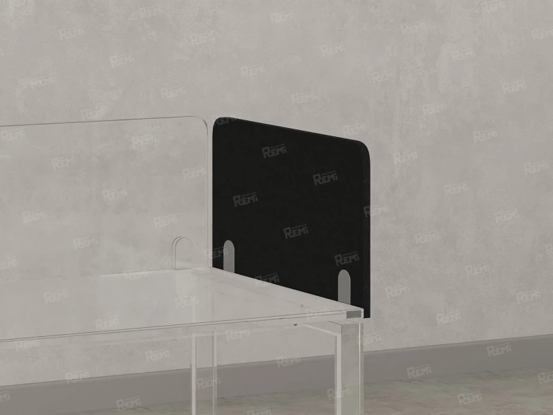 Фронтальный тканевый экран 600x16x400 RM205-60x40 Черный