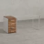 Тумба приставная, 4 ящика 400x700x750 RM121-40x70 Дуб Юстус/Белый
