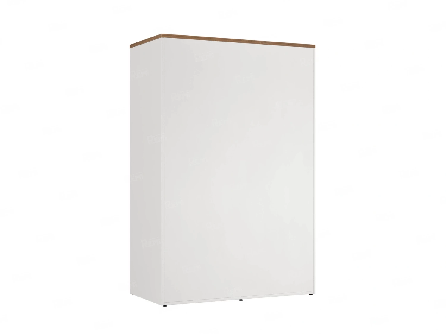 Шкаф-купе, регулируемые опоры, штанга, 1 полка 1200x600x1800 RM164-90x60 Дуб Юстус/Белый