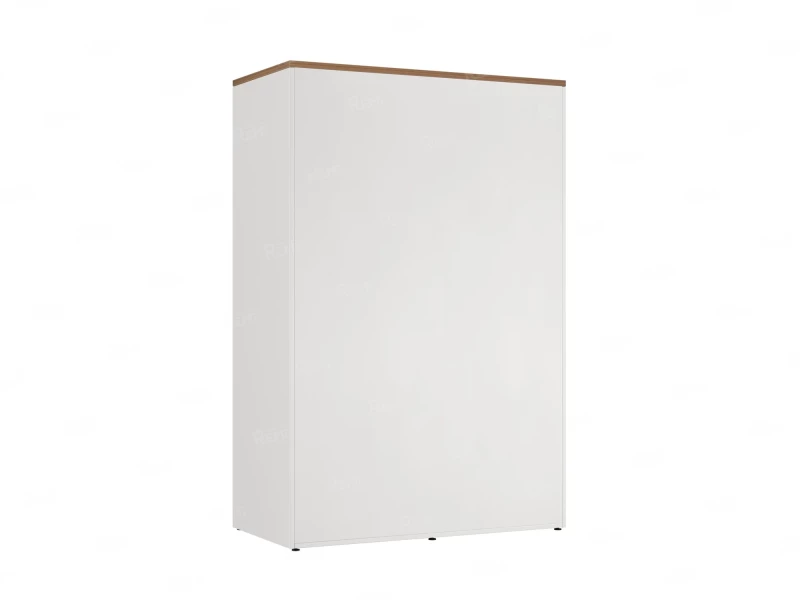 Шкаф-купе, регулируемые опоры, штанга, 1 полка 1200x600x1800 RM164-90x60 Дуб Юстус/Белый