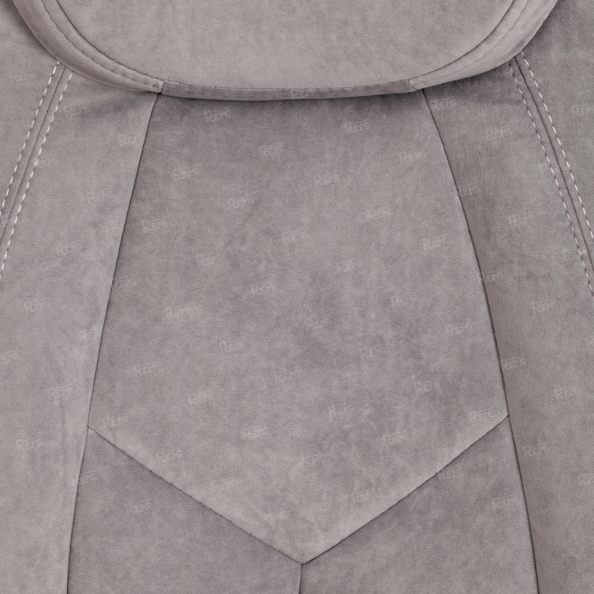 Кресло BOSS Lux Серый/Серый, Флок (арт. 19272)