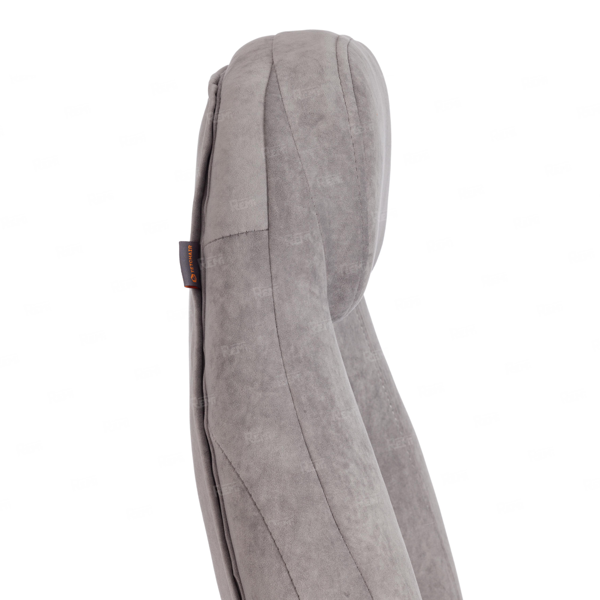 Кресло BOSS Lux Серый/Серый, Флок (арт. 19272)