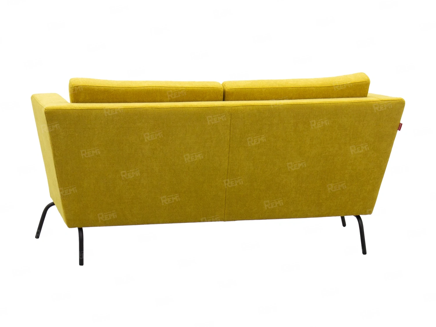 Диван Барк на 2 места цвет Желтый