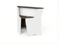 BRL RB080-99х99 Модуль угловой, высокий 994х994х1175 Венге/Белый